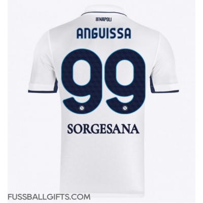 SSC Napoli Frank Anguissa #99 Fußballbekleidung Auswärtstrikot 2024-25 Kurzarm SSC Napoli Frank Anguissa #99 Fußballbekleidung Auswärtstrikot 2024-25 Kurzarm
